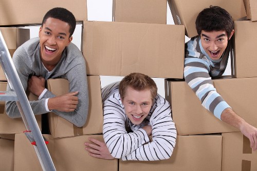 Customer booking a moving or delivery service