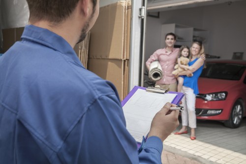 Commercial movers navigating access and parking challenges in Queens Park