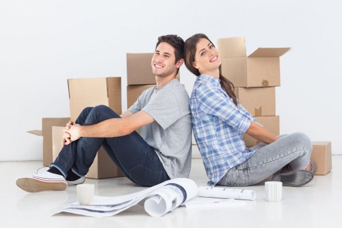 Local moving team handling a Queens Park property relocation