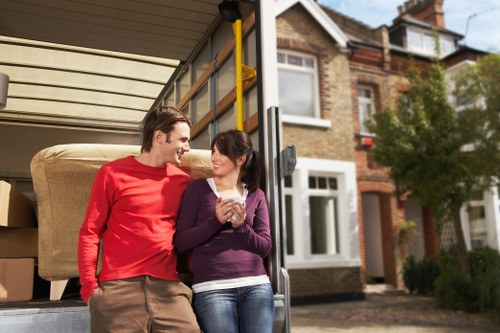 Furniture and boxes example job for Queens Park removals